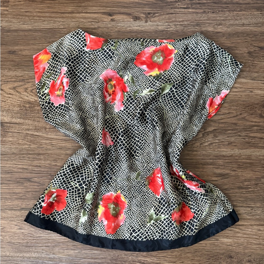 Floral Patterned Blouse - image 1